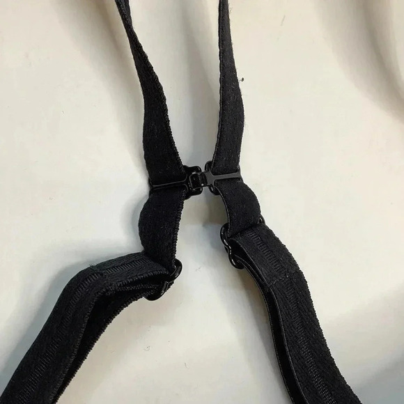 CHANTELLE Black Lightweight Mesh Underwire Bra Size 30D - Picture 7 of 12